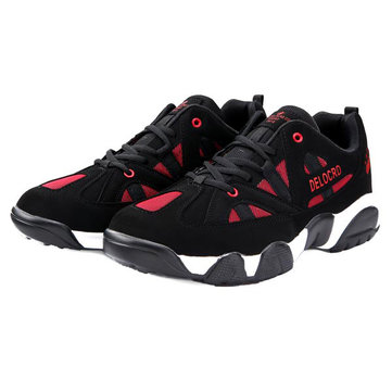 Delocrd tissu poids maille légère chaussures de sport de formation douce